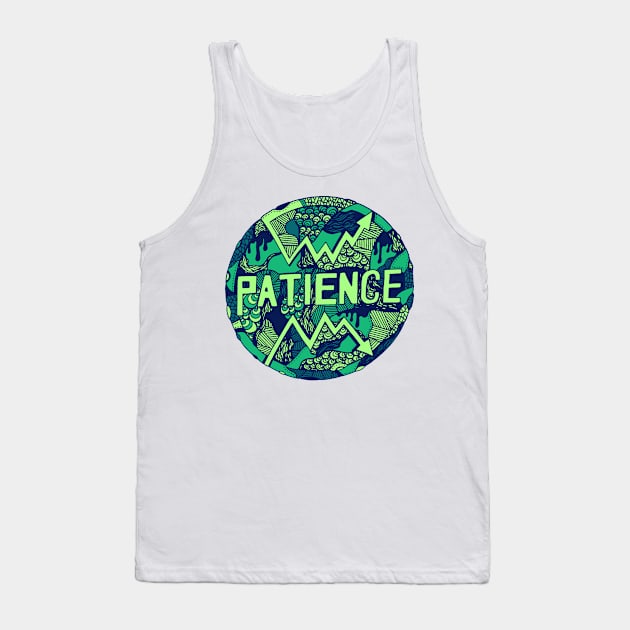 Ngreen Circle of Patience Tank Top by kenallouis